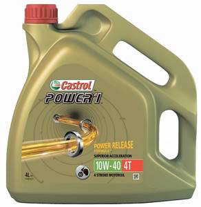 CASTROL POWER 1 4T 10W40 (MA2)  4л. (масло моторное для 4Т мото)